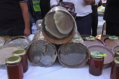 Sason’da festivalde 1 kilo bal 400 bin liraya satıldı