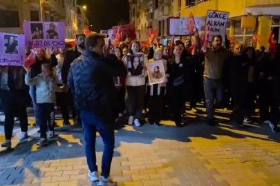 Bursa'da sevgilisi tarafından boğazı kesilerek öldürülen Gökçe için yürüyüş düzenlendi