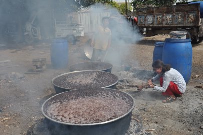 Gaziantep'te pekmez mesaisi