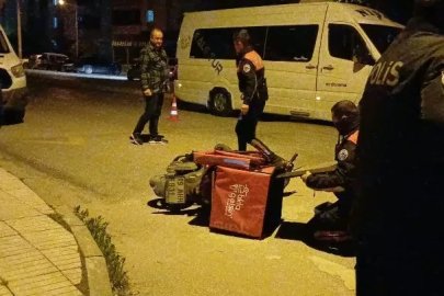 Kaçarken motosikletiyle polise çarpan sürücünün üzerinden uyuşturucu hap çıktı