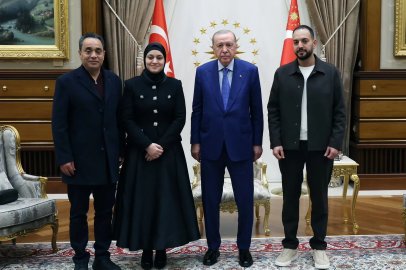 Cumhurbaşkanı Erdoğan, Filistinli Hind Rajab'ın ailesini kabul etti