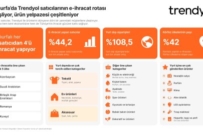 Şanlıurfa’da her 10 satıcıdan 4’ü e-ihracat yapıyor