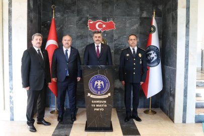 İçişleri Bakanı Çiftçi, 19 Mayıs Polis Meslek Yüksekokulu ziyaret etti
