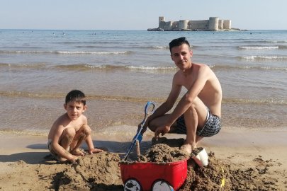 Mersin’de ekim ayında deniz sezonu devam ediyor