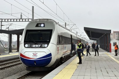 Hızlı tren, Edirne-Çerkezköy arasında ilk seferini yaptı