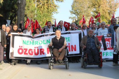 Malatya'da 'Büyük Filistin Yürüyüşü' düzenlendi 
