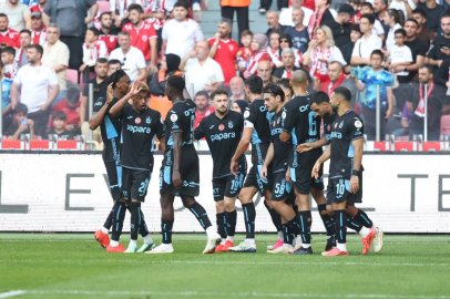 Trabzonspor, Samsun'da rekorlarla kazandı