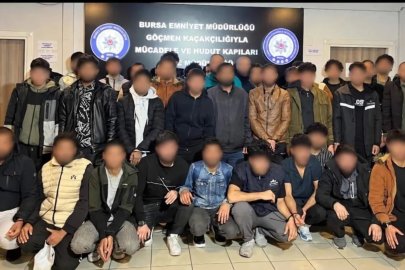 Bursa’da göçmen kaçakçılığı operasyonu: 11 gözaltı