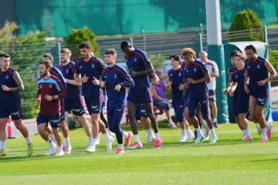 Trabzonspor, KuPS maçı hazırlıklarını sürdürdü