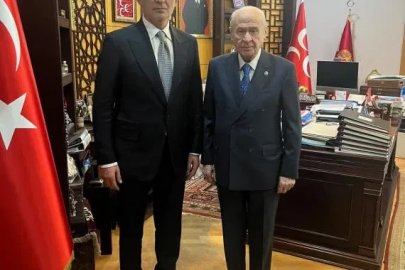 Devlet Bahçeli, TFF Başkanı Hacıosmanoğlu'nu kabul etti