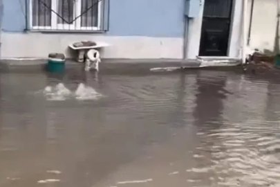 Bursa’da sağanak; yollar göle döndü