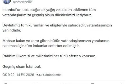 AK Parti'li Çelik: Devletimiz tüm kurumları ve ekipleriyle sahadadır