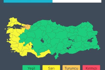 İçişleri Bakanlığı'ndan 'sağanak' ve 'fırtına' uyarısı