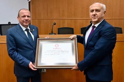 BTSO Başkanı Özer Matlı mazbatasını aldı