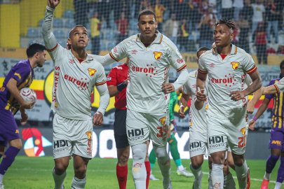Göztepe puanları gurbette topladı