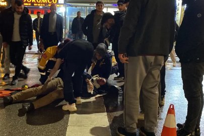 Bursa'da motosiklet yaya çarptı: 2 yaralı
