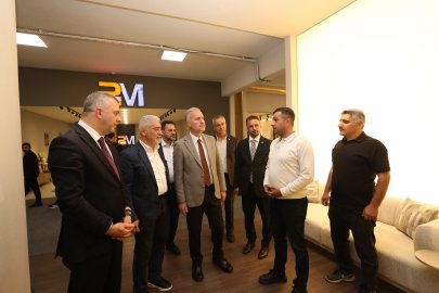Başkanlardan MODEF EXPO’ya ziyaret 