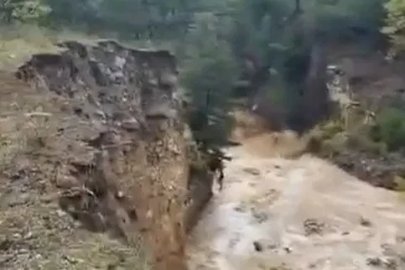 Bursa’da sağanak; dere taştı, mahsur kalanlar kurtarıldı (3)