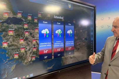Meteoroloji’den hafta sonu için kuvvetli yağış ve fırtına uyarısı