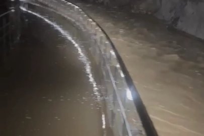 Zonguldak'ta su basan Gökgöl Mağarası kapatıldı