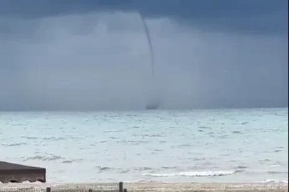 Mudanya açıklarında hortum 
