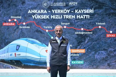 Bakan Uraloğlu: Ankara-Kayseri seyahat süresini 1 saat 45 dakikaya düşüreceğiz