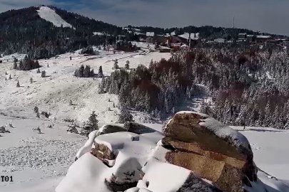 Uludağ’da kar kalınlığı 20 santime ulaştı