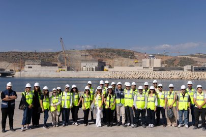 Türkiye’deki enerji uzmanları Akkuyu NGS’yi ziyaret etti