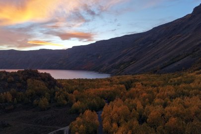 Sonbaharın renklerine bürünen Nemrut’ta gün batımı / Ek fotoğraflar