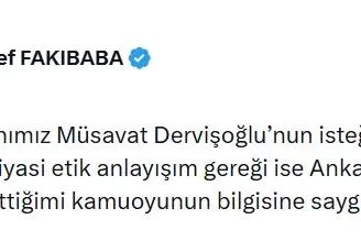 İYİ Partili Fakıbaba'dan istifa kararı