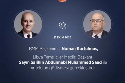 Kurtulmuş, Libyalı mevkidaşı Saad ile görüştü