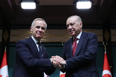 Cumhurbaşkanı Erdoğan, Kanada Başbakanı Carney'i resmi törenle karşıladı (2)