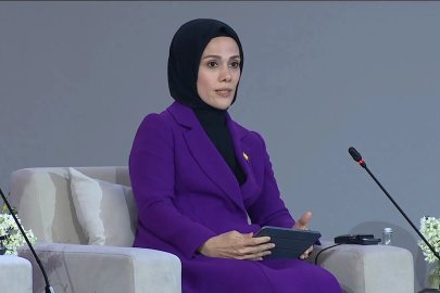 Esra Albayrak, Özbekistan'da düzenlenen zirvede konuştu