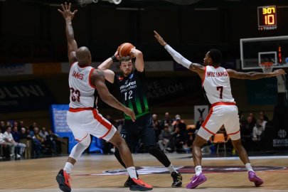 Denizli Basket'ten Avrupa deplasmanında ilk