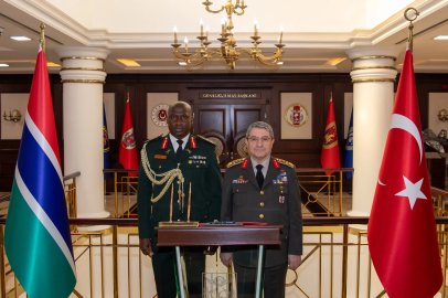 Bakan Güler, Gambiyalı mevkidaşı Joof ile görüştü (2)