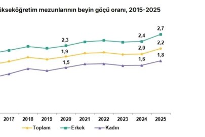Yükseköğretim mezunlarında beyin göçü oranı arttı