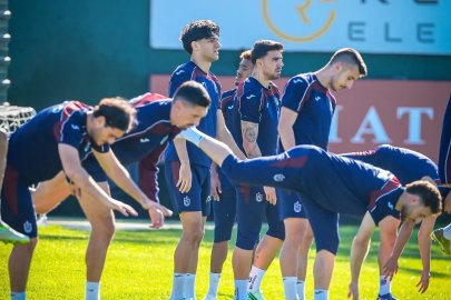 Trabzonspor, Çaykur Rizespor maçı hazırlıklarına başladı