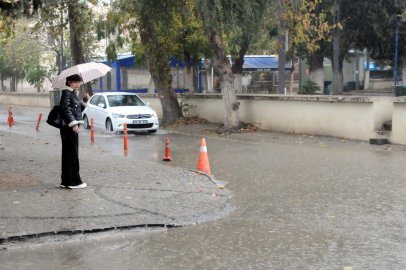   Edirne'de sağanak etkili oldu