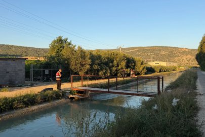 Sulama kanalında cesedi bulundu