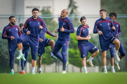 Trabzonspor, Çaykur Rizespor maçı hazırlıklarını sürdürdü