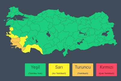 İçişleri Bakanlığı'ndan 'sağanak' uyarısı