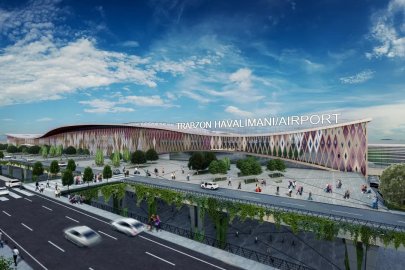 Trabzon Yeni Havalimanı'nda şantiye çalışmaları başladı