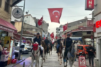 İnebolu'da 3'üncü İstiklal Yolu Atlı Yürüyüşü başladı