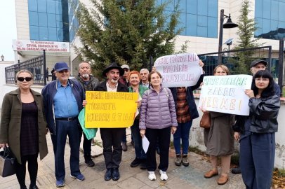 Çevre gönüllülerinden Meriç Nehri'nde kum ocağının kapasite artışına itiraz