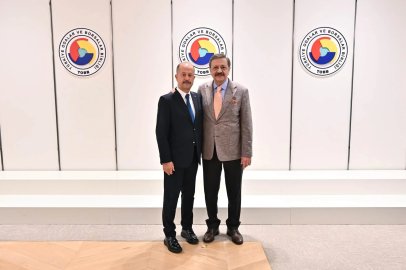 Yenişehir TSO'dan TOBB Başkanı Hisarcıklıoğlu'na ziyaret