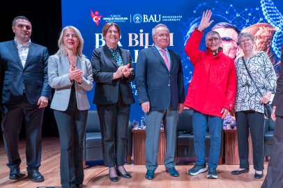 Nobel ödüllü Prof. Dr. Aziz Sancar’a, BAU’lu öğrencilerden yoğun ilgi