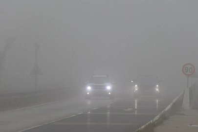 Bolu Dağı’nda sis etkili oldu