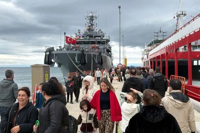 TCG Işın, Tekirdağ'da ziyarete açıldı