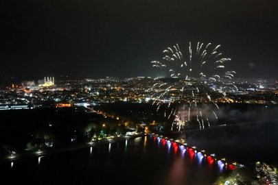 Edirne’de Cumhuriyet Bayramı kutlamalarında fener alayı ve havai fişek gösterisi / Ek fotoğraflar