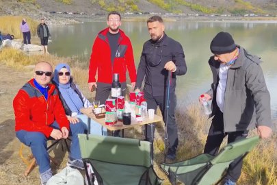 Muş'ta doğaseverlerden Nemrut Kalderası'nda sonbahar yürüyüşü / Ek fotoğraflar